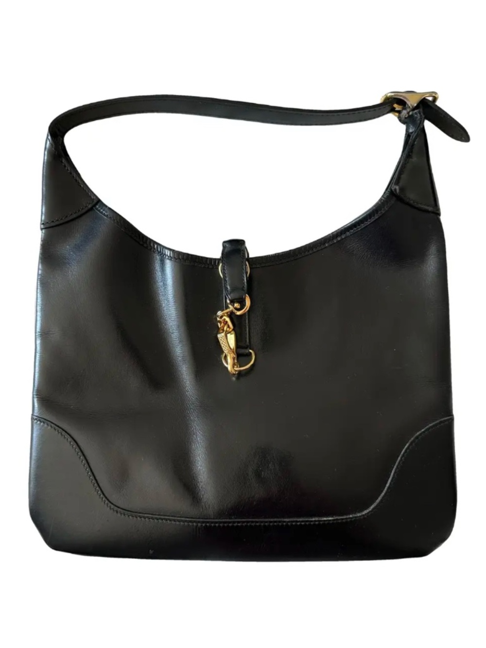 Hermès Trim 1 black box leather vintage